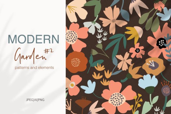 Download Modern Garden Floral Collection #2 - Premium Resources