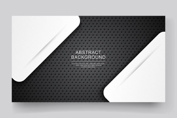 Download Black and White Background in 3d Design - Black Collection